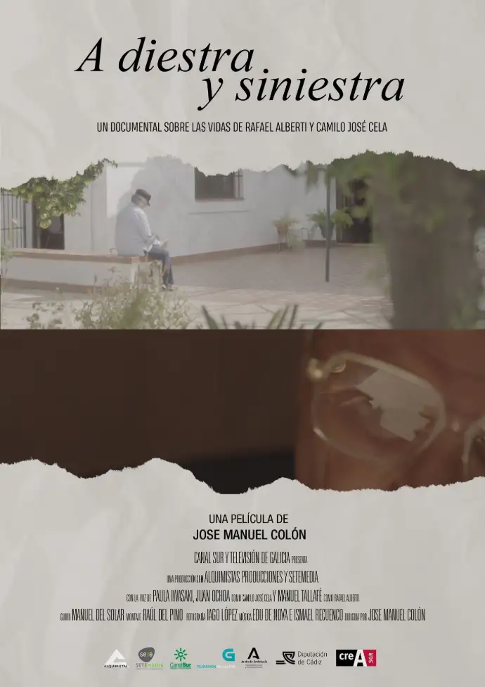 A diestra y siniestra Portada de cine A diestra y siniestra